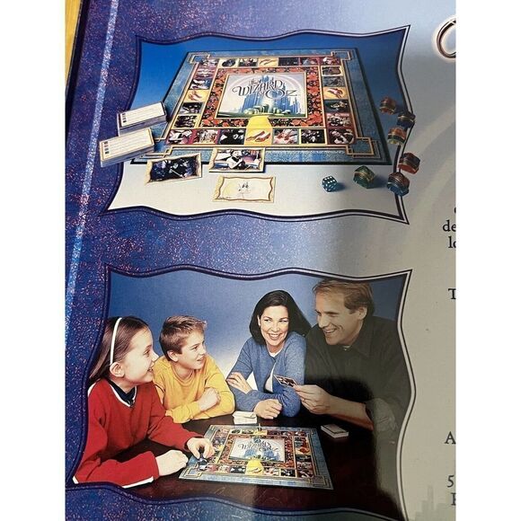 Vtg "The Wizard of Oz" Trivia Game in Collectors Tin - 1999 Edition Complete - Picture 6 of 10